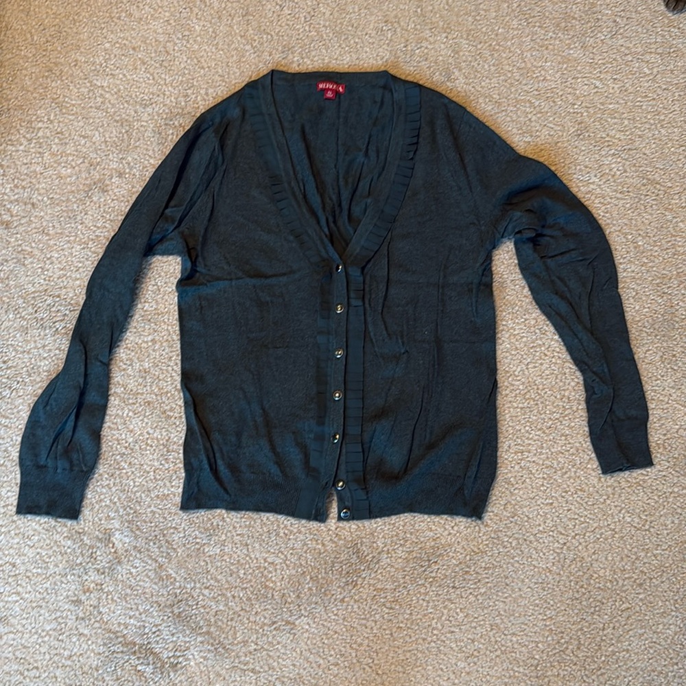 Dark Green Merona Cardigan